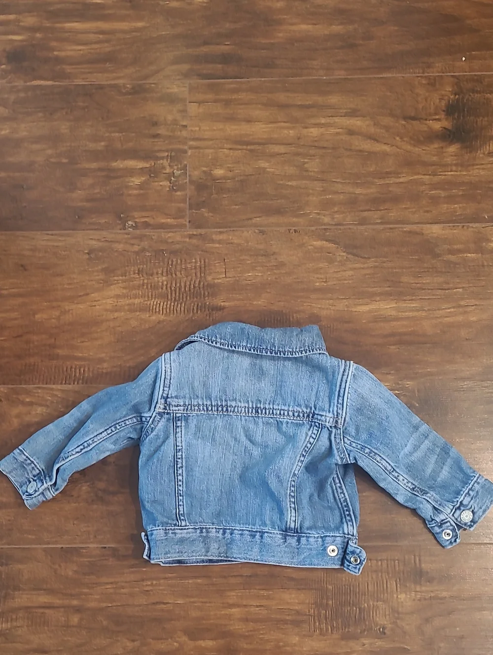 Baby GAP Light Blue Kids Denim Jacket Soft Everyday Play Time School Size 6/12